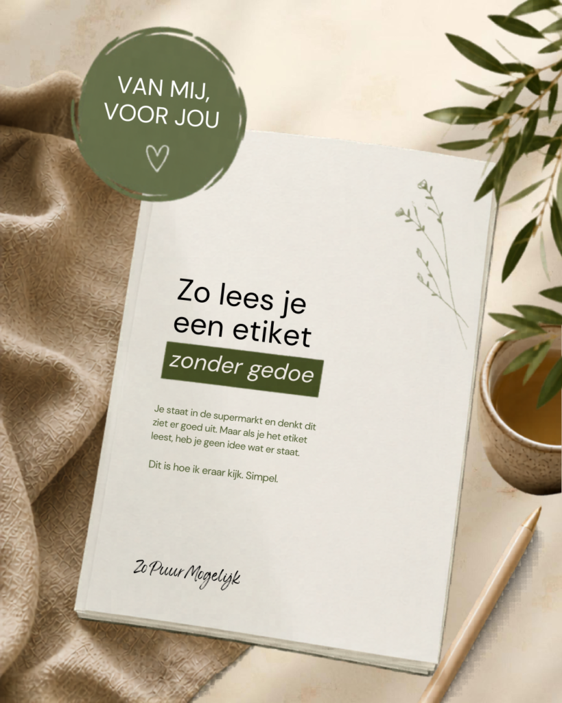 Gratis etikettengids van Zo Puur Mogelijk